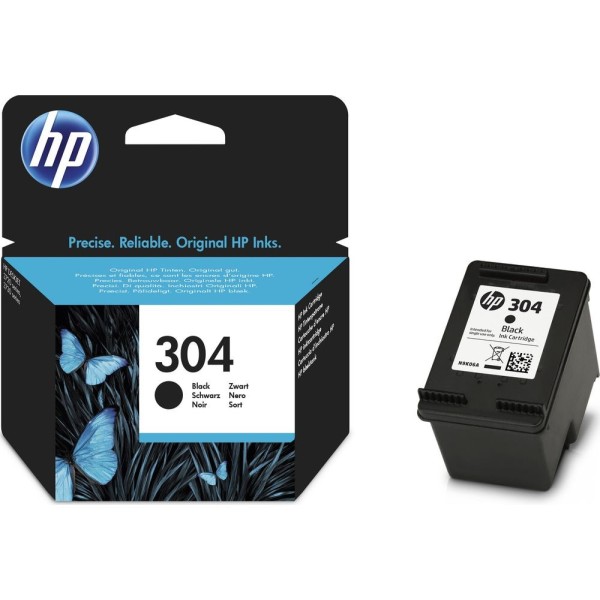 TINTEIRO ORIGINAL HP 304 PRETO