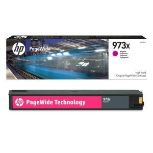 HP 973X High Yield Magenta Original PageWide Cartridge