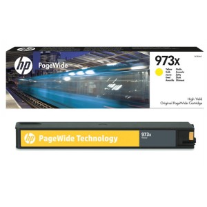 HP 973X High Yield Yellow Original PageWide Cartridge