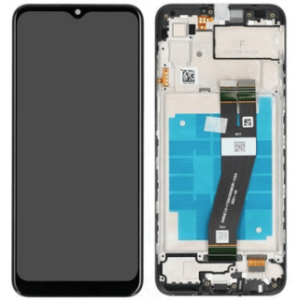 Samsung Galaxy A12 2021 A127f Lcd + touch + frame preto GH82-26486A Service Pack (Preto)