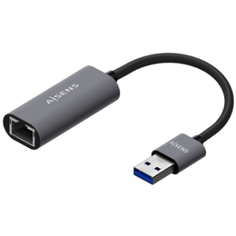 Cabo USB 3.0 A ETHERNET GIGABIT AISENS GRIS