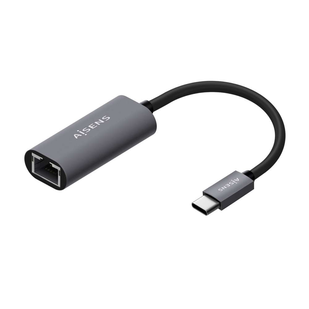 Cabo USB-C A ETHERNET GIGABIT AISENS GRIS