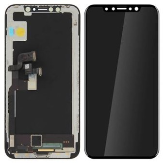 iPhone X LCD + tatil preto (A1901) compatível