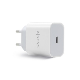 Transformador USB-C PD 3.0 AISENS Branco