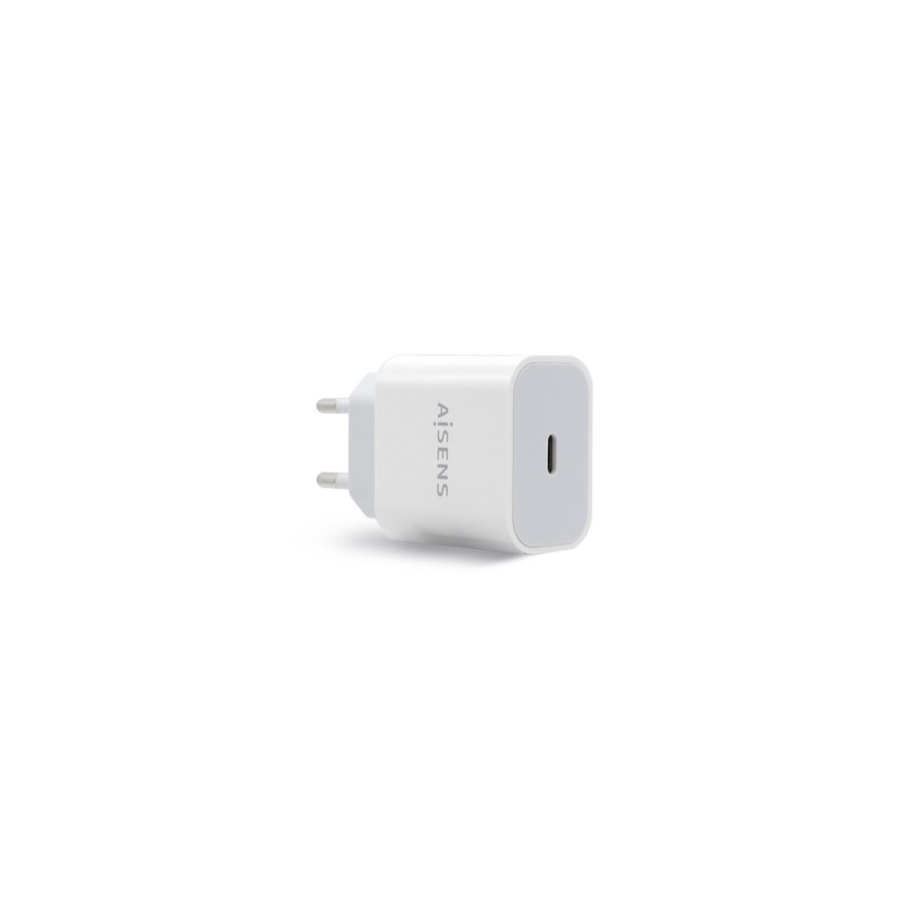 Transformador USB-C PD 3.0 AISENS Branco