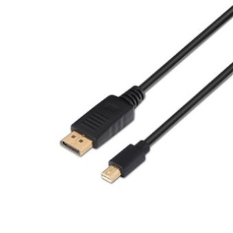 AISENS A124-0131 cabo DisplayPort 2 m Mini DisplayPort Preto