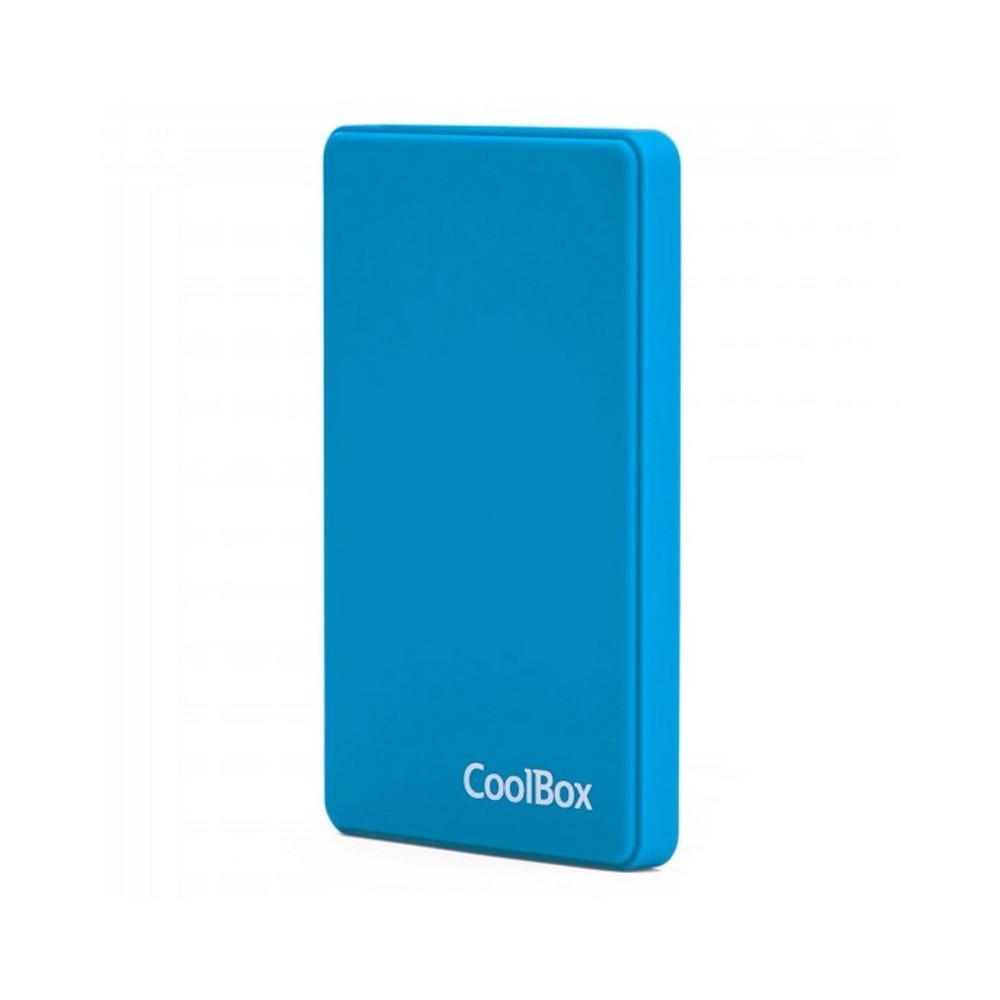 Caixa Externa CoolBox Azul Claro p/ HDD e SSD 2.5"