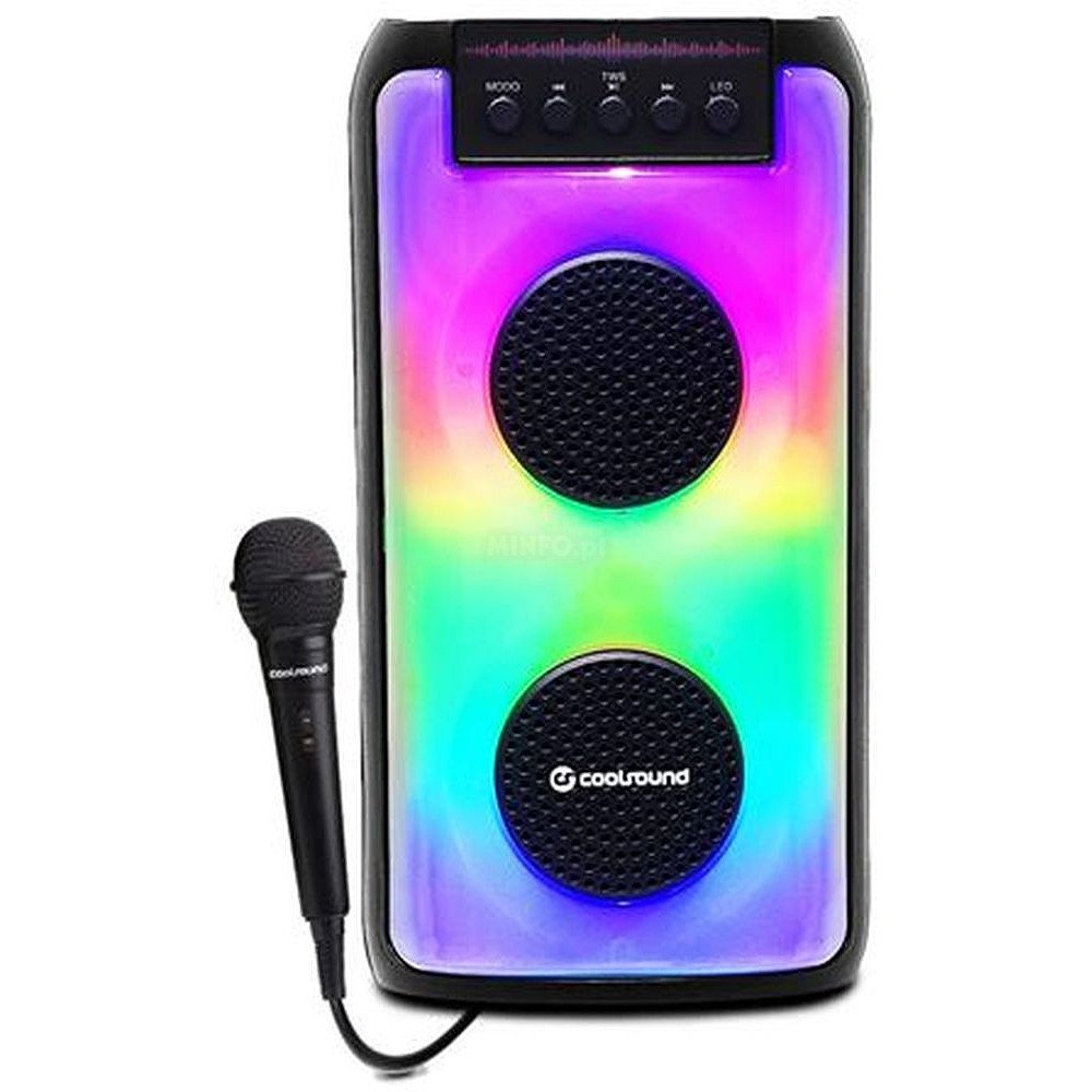 Coolsound Party Boom A370 Coluna Portatil Bluetooth 50W 2x 3"