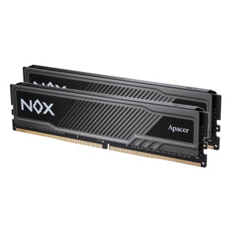 Módulo Memória RAM DDR4 16GB 2x8GB 3200MHZ APACER NOX Negra