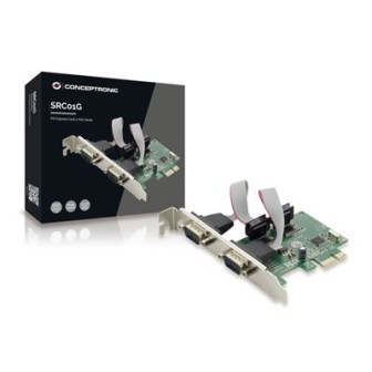 Conceptronic Placa PCI Express Card 2-Port Serial