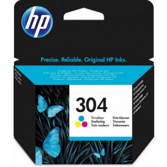 TINTEIRO ORIGINAL HP 304 TRI-COLOR N9K05AE