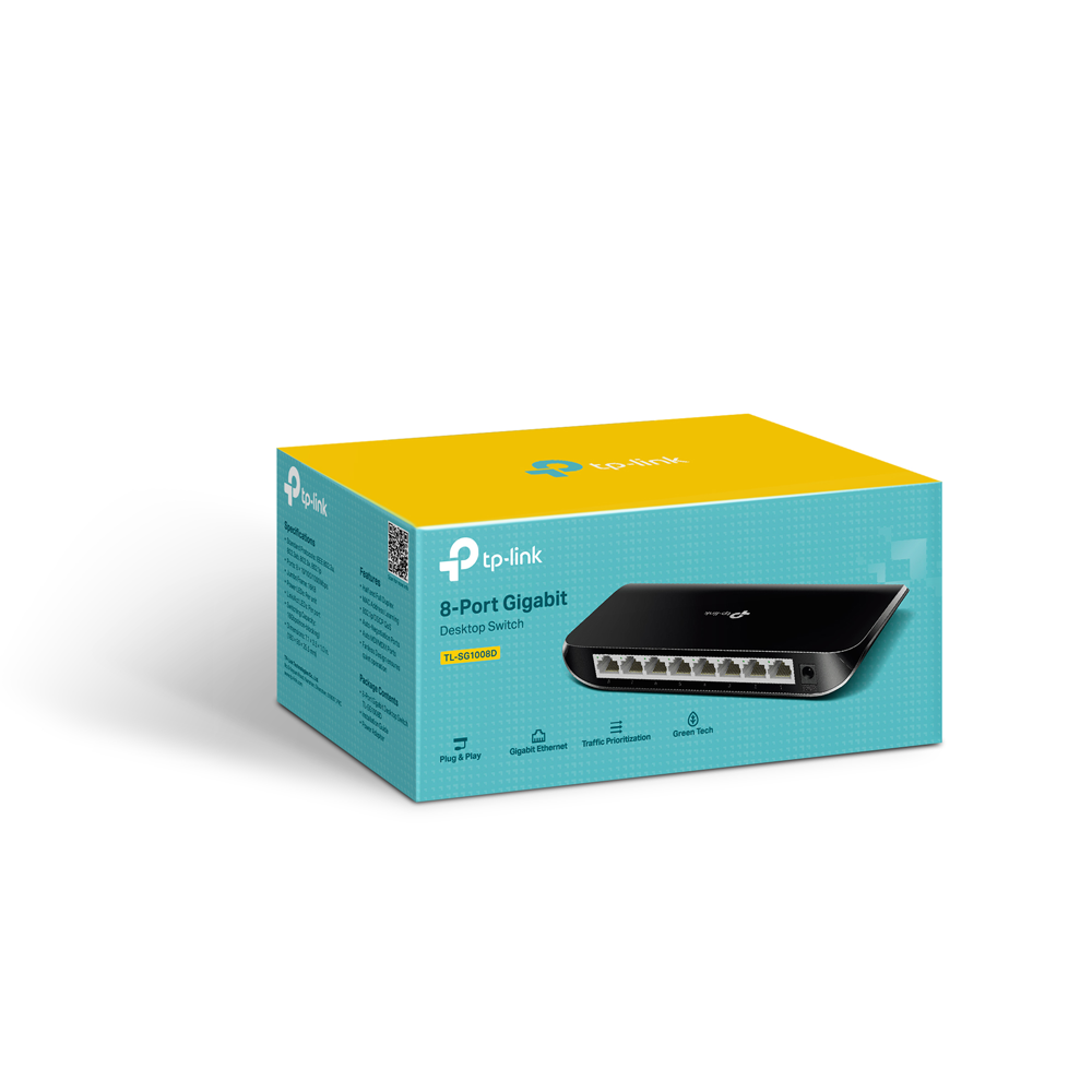 TP-Link Desktop Switch 8-Port 8P Gigabite