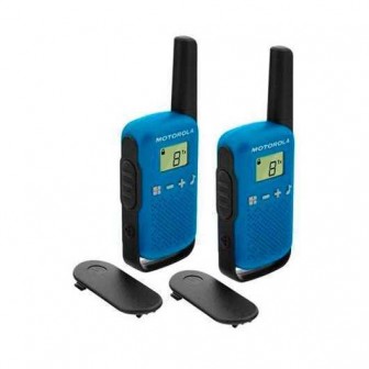 Motorola TLKR T42 Pack 2 Walkie Talkie Blue