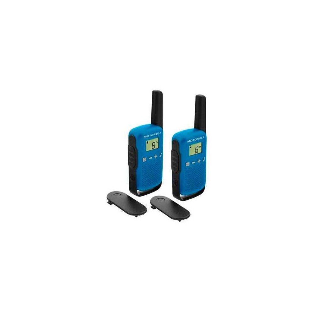 Motorola TLKR T42 Pack 2 Walkie Talkie Blue