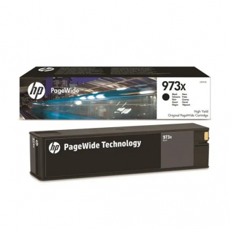 HP 973X High Yield Black Original PageWide Cartridge