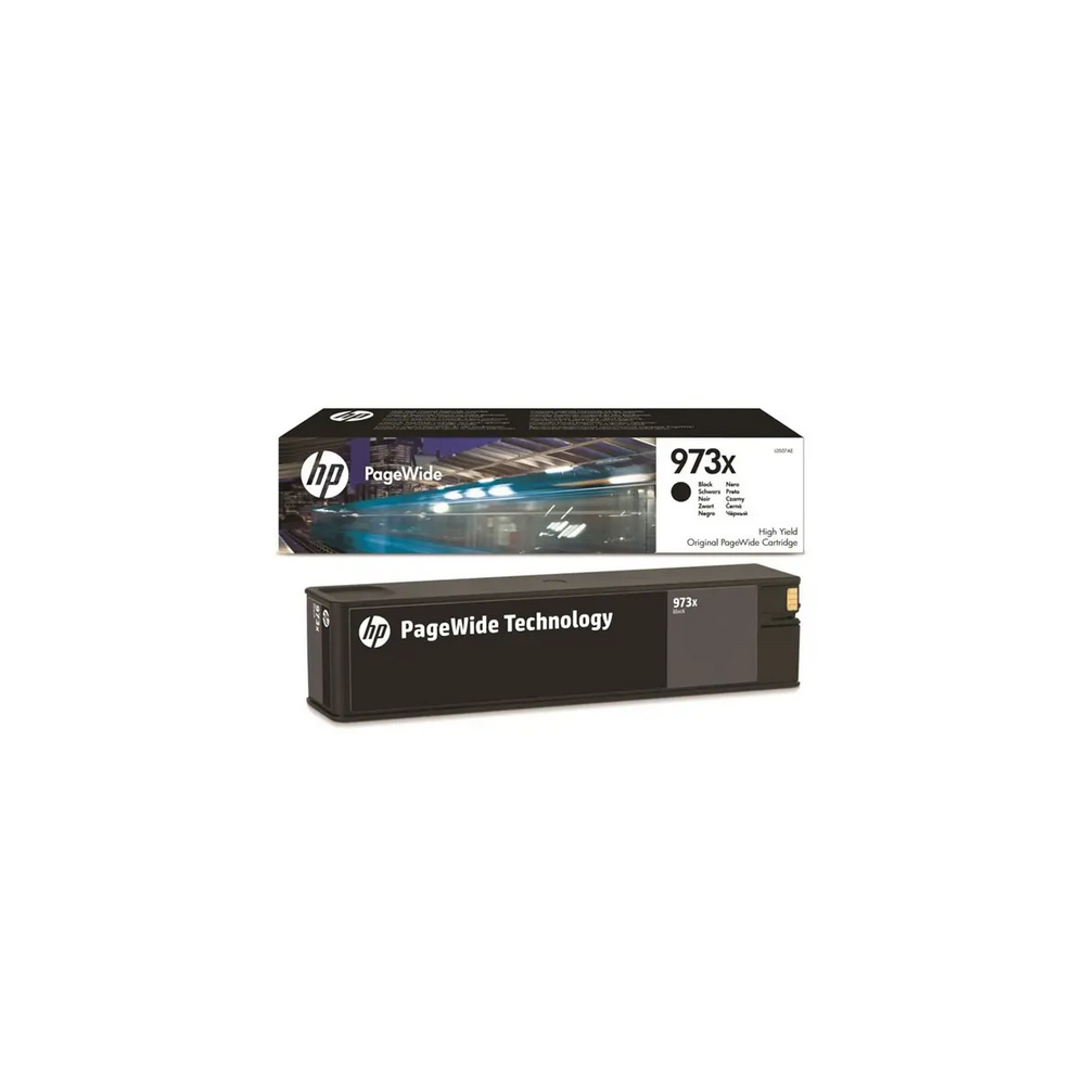 HP 973X High Yield Black Original PageWide Cartridge