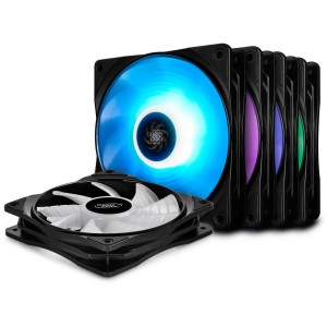 Deepcool FAN KIT RF120M Rgb 120 Mm 5 Unidades